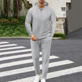 Herren modisches Hoodie-Set mit sportlichem Schnitt und praktischen Funktionen R&B