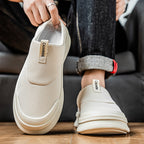 Damen Slip-On Sneakers mit atmungsaktivem Obermaterial und rutschfester Sohle