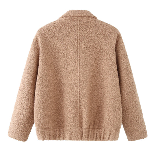 Damen kuschelige Übergangsjacke R&B