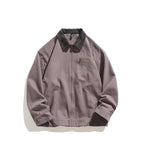 Herren lässige Übergangsjacke mit robustem Stehkragen R&B