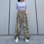 Damen Camouflage Freizeit-Hosen R&B
