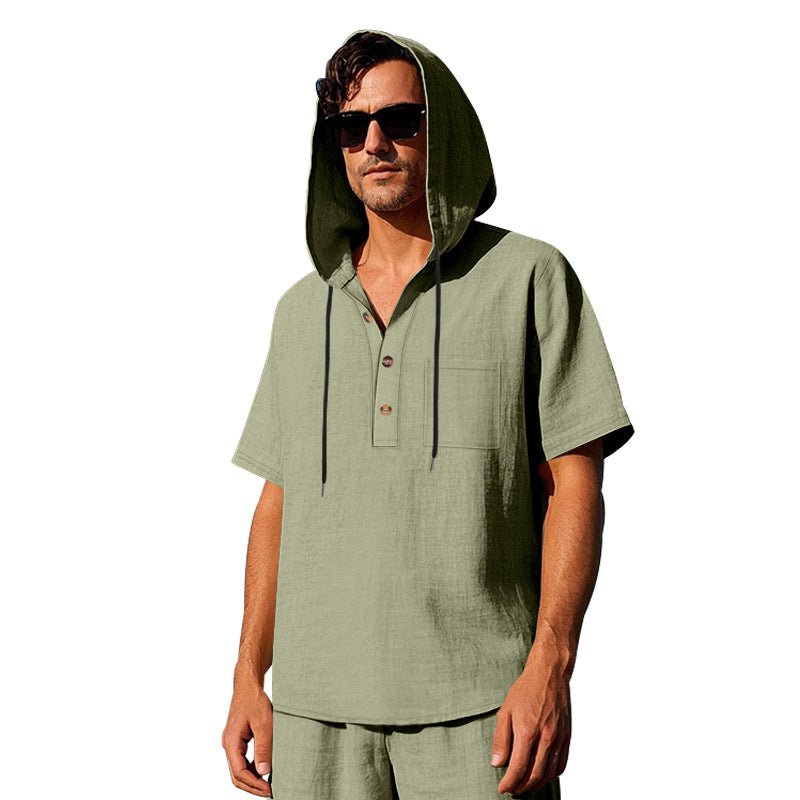 Herren lässiges Kapuzenshirt R&B