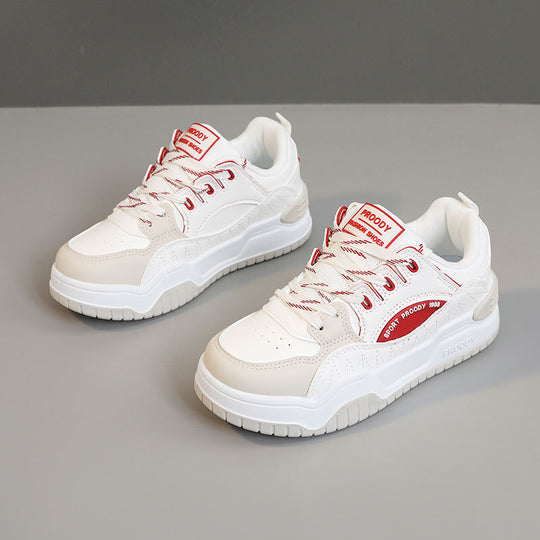 Damen sportliche Chunky Sneakers mit dämpfender Laufsohle R&B