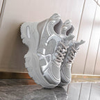 Damen Sportliche Chunky Sneakers mit atmungsaktiver Mesh-Oberfläche und robustem Design R&B