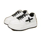 Damen Sportliche Plateau Sneakers mit modischem Design R&B