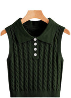 Damen Stricktop mit Kollo