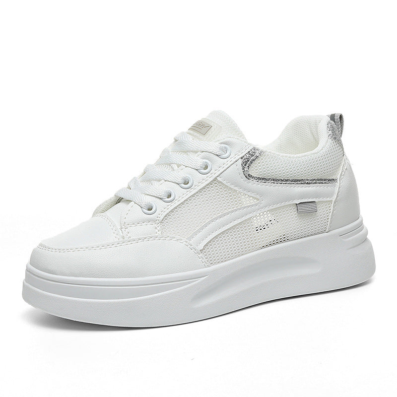 Damen sportliche Sneakers mit atmungsaktiver Mesh-Oberfläche und modischem Design R&B