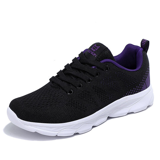Damen Sportliche und atmungsaktive Sneakers mit flexiblem Obermaterial R&B