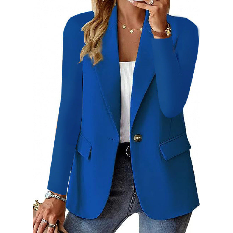 Damen Moderner Tailored Blazer mit elegante Knopfdetails R&B