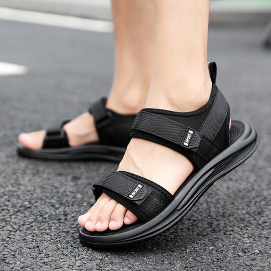 Damen Bequeme und vielseitige Freizeitsandalen mit verstellbaren Riemen R&B