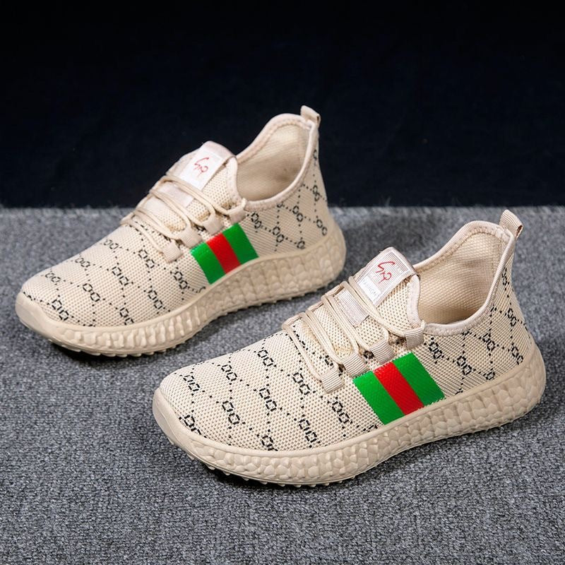 Damen modische Sneaker mit stabilisierender Sohle und atmungsaktiver Struktur R&B