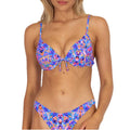 Damen Triangel-Bikini mit verspieltem Muster R&B