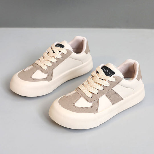 Damen modische Sneaker mit hochwertigem Wildleder und atmungsaktivem Mesh-Obermaterial R&B