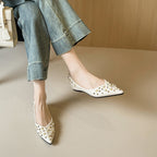 Damen Ballerinas mit modischem Schmuckdetail