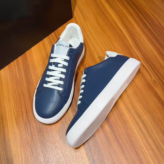 Damen Elegante und sportliche Sneakers mit atmungsaktiver Lederoberfläche R&B