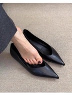 Damen spitze Ballerinas mit raffinierter Ausschnittform und komfortablem InnenlR&Ben R&B