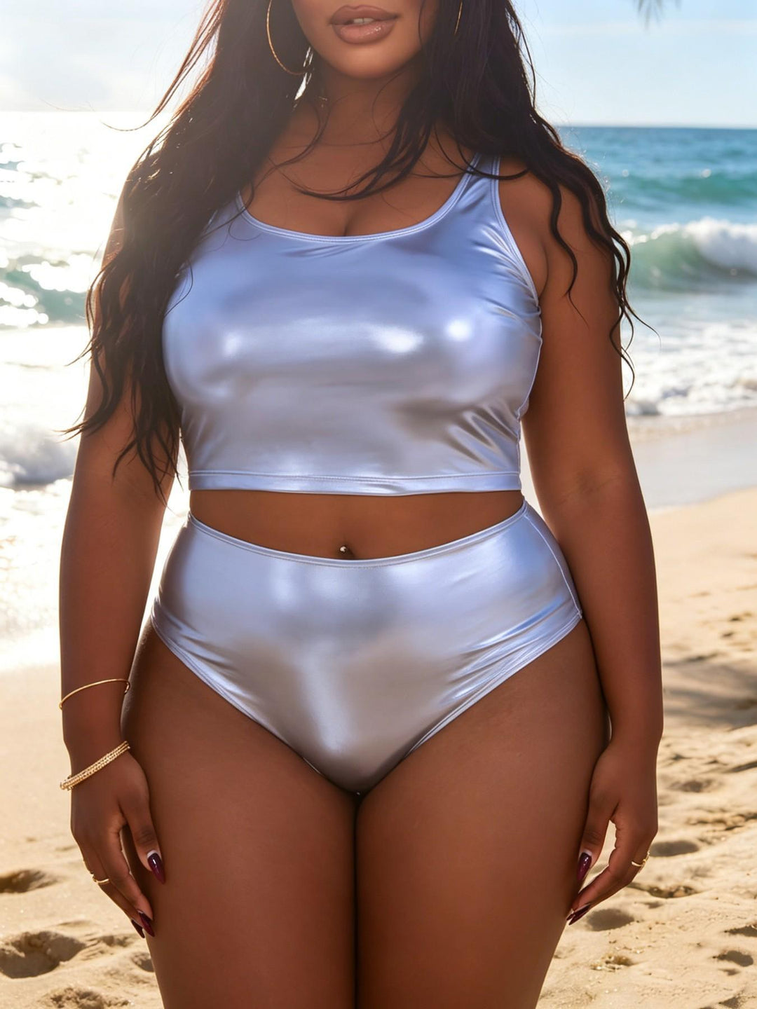 Damen Sportlicher Bikinis R&B