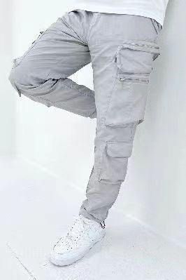 Herren Cargo-Hose mit praktischen Multifunktionstaschen und modernem Slim-Fit R&B