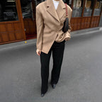 Damen Eleganter Zweireiher Blazer im modernen Schnitt R&B