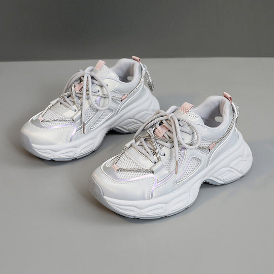 Damen Sportliche Sneakers mit modernem Design und dämpfender Sohle R&B