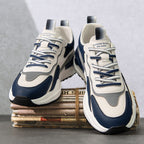 Damen Modische Sneaker mit dämpfender Sohle und atmungsaktivem Mesh-Obermaterial