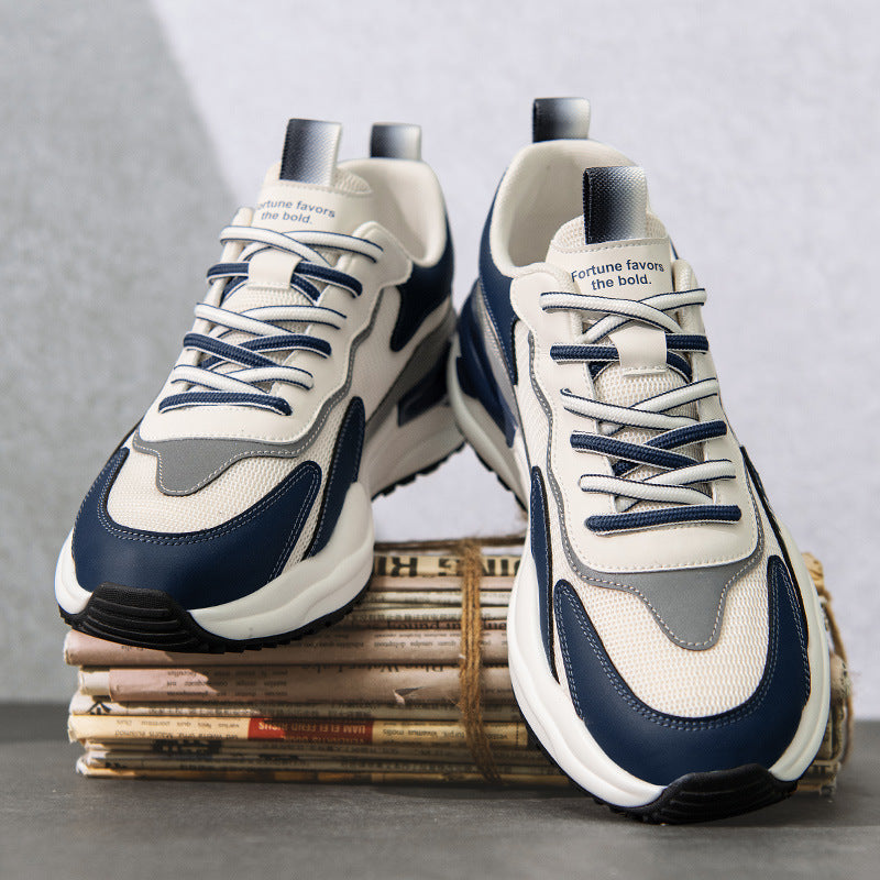 Damen Modische Sneaker mit dämpfender Sohle und atmungsaktivem Mesh-Obermaterial