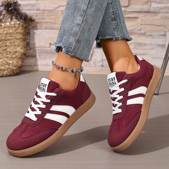 Damen Urbanes Lifestyle-Sneaker mit sportlichem Obermaterial und rutschfester Sohle R&B
