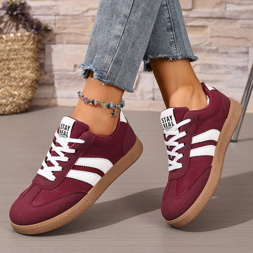 Damen Urbanes Lifestyle-Sneaker mit sportlichem Obermaterial und rutschfester Sohle R&B