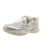 Damen Sportliche Sneakers mit atmungsaktiver Mesh-Konstruktion und dämpfender Sohle