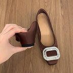 Damen modische Ballerinas mit funkelndem Strassdetails R&B