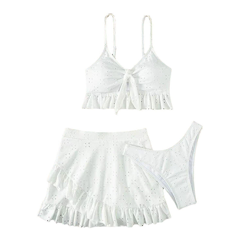 Damen Crop-Top und Rock Set R&B