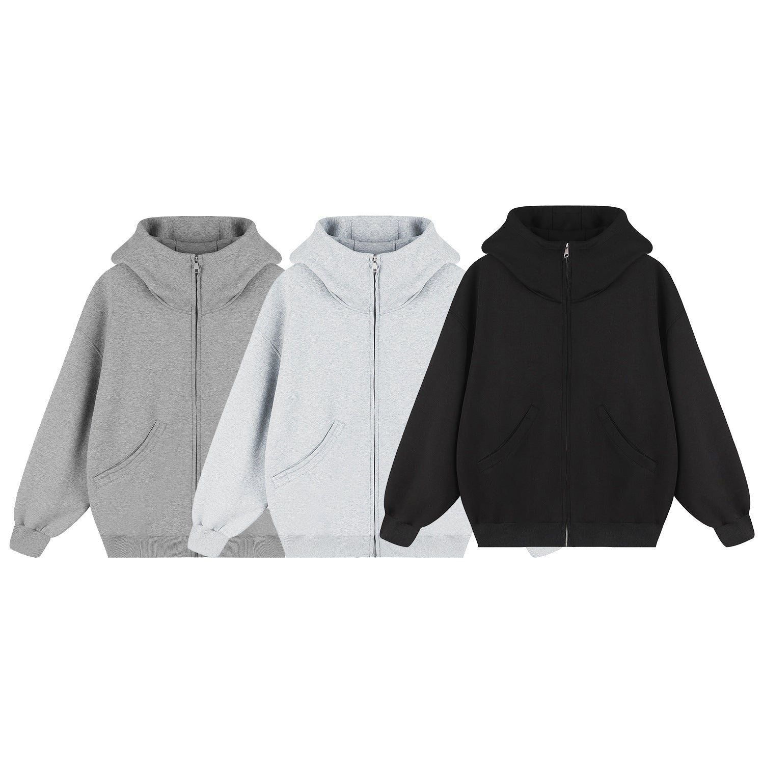 Damen Kapuzenjacke mit praktischer Reißverschlussöffnung und gemütlicher Passform