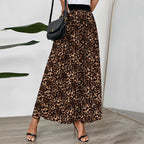 Damen Maxirock mit Leopardenmuster R&B