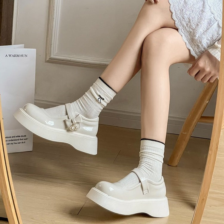 Damen Modische Mary Jane Sneakers R&B