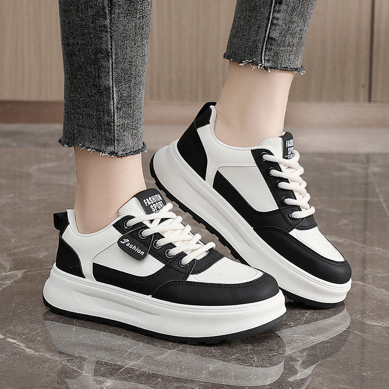 Damen Sportliche Sneakers mit strapazierfähigem Obermaterial und dämpfender Sohle R&B