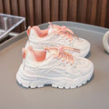Damen Sportliche Laufschuhe mit elastischem Schnellschnürsystem und atmungsaktiver Mesh-Oberfläche R&B