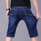 Herren lässige Denim-Shorts im modernen Schnitt mit praktischen Taschen