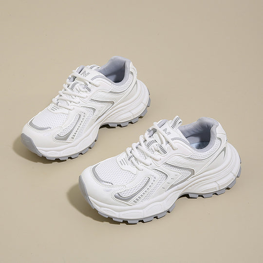 Damen Sportliche Freizeitschuhe mit atmungsaktiver Mesh-Oberfläche und stoßdämpfender Laufsohle R&B