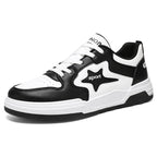 Damen Sportliche Sneakers mit trendigem Sternenmotiv und atmungsaktiver Sohle