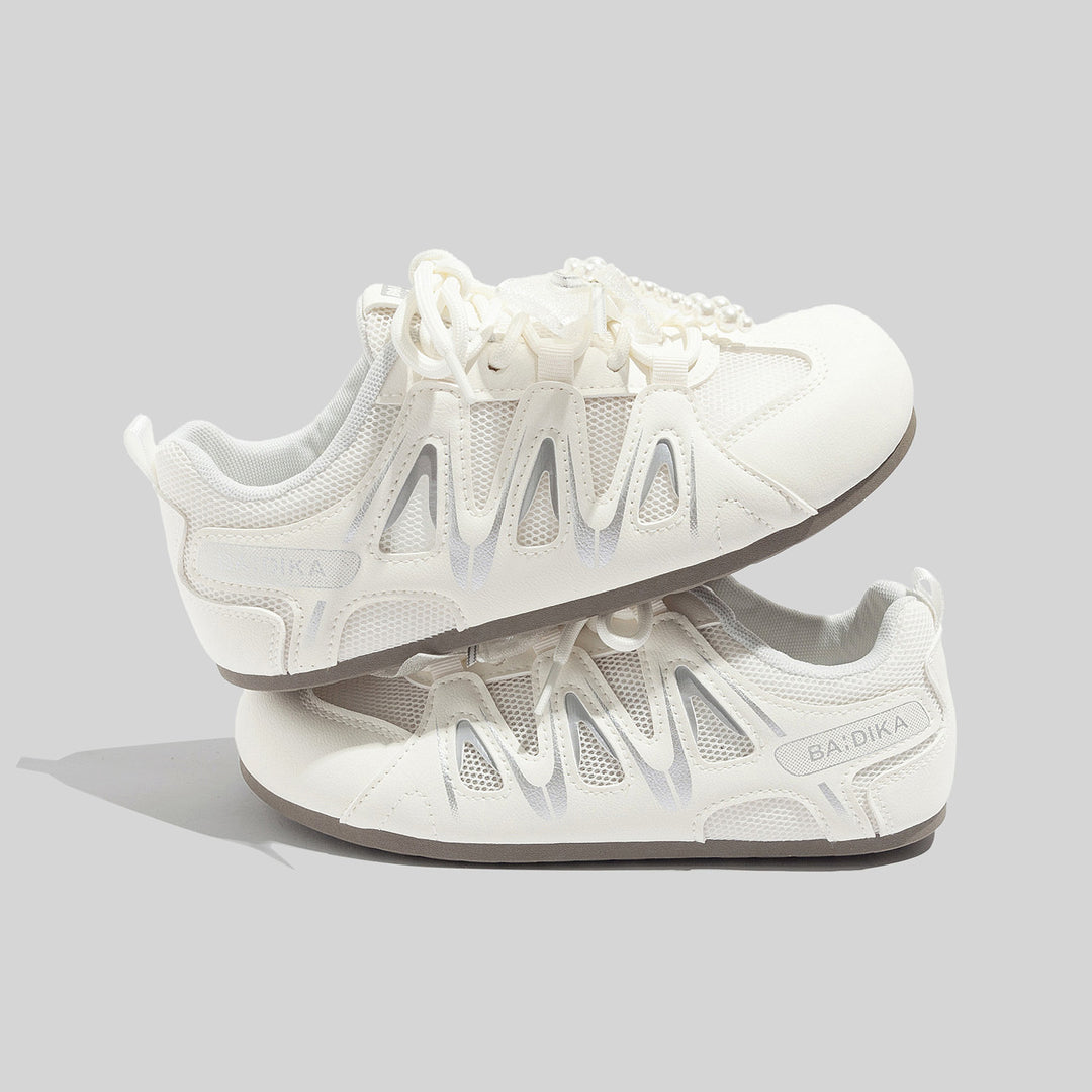 Damen Atmungsaktive Sportschuhe mit innovativem Schnürsystem und rutschfester Sohle R&B