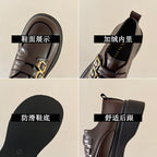Damen Komfortable Biker-Schuhe mit geschlossenen Schnallen