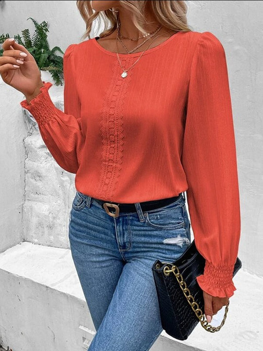 Damen Elegantes und luftiges Blusenshirt R&B