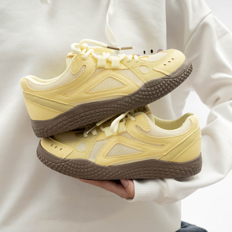 Damen Sportliche Freizeitschuhe mit atmungsaktiver Mesh-Konstruktion und rutschfester Sohle R&B
