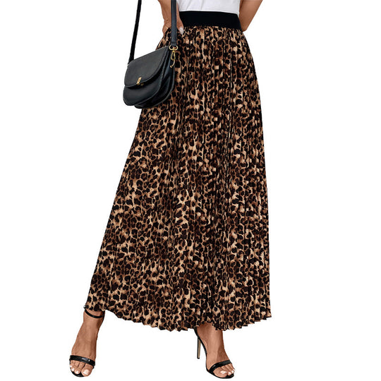 Damen Maxirock mit Leopardenmuster R&B