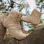 Damen Hohe Outdoor Wanderschuhe mit rutschfester Sohle und atmungsaktiver Membran