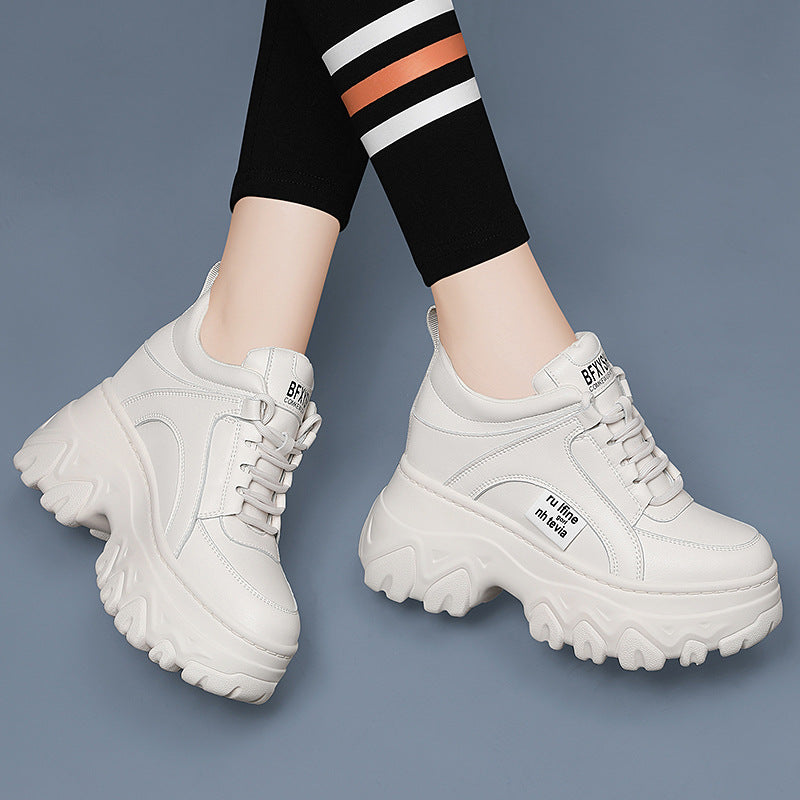 Damen Chunky Sneaker mit überdimensionaler Sohle und komfortablem Innenfutter R&B