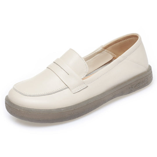 Damen Mokassins mit elegantem Lederobermaterial und bequemer Sohle R&B