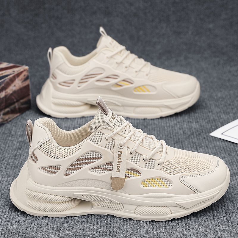 Damen Sportliche Sneakers mit atmungsaktiver Netzoberfläche und dämpfendem Sohlenprofil