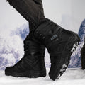 Herren Hohe Winter-Boots mit isolierender Fütterung und rutschfester Sohle R&B