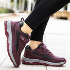 Damen Sportliche Velcro Sneakers mit atmungsaktivem Obermaterial R&B